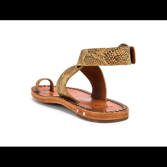 Beek Hawk Sandal in Tan Snake Sz 8 - Picture 5 of 11
